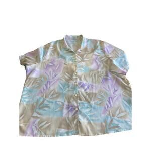VGT Allison Daley Water Color Tropical Floral Print